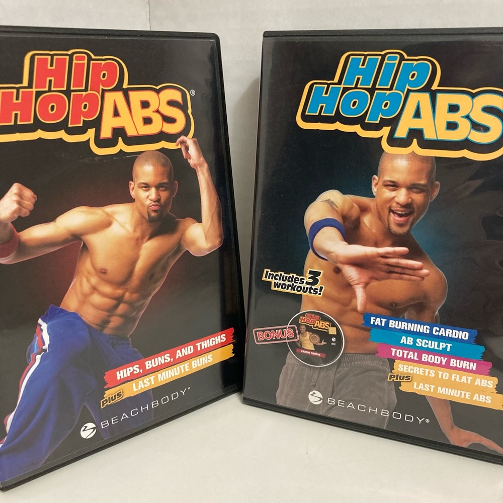 Beachbody HipHop Abs Shaun T (Set of 2 with 3‎ discs total)